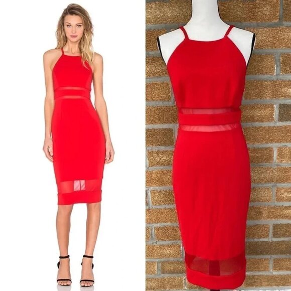 Jay Godfrey "McGuinn" Dress with Mesh Panels size 6 - Picture 1 of 13